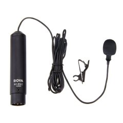 Boya BY-M8C Profesyonel Tek Yönlü XLR Yaka Mikrofonu