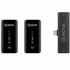 Boya BY-XM6-S6 İkili Kablosuz Yaka Mikrofonu - Type-C