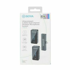 Boya BY-XM6-S6 İkili Kablosuz Yaka Mikrofonu - Type-C