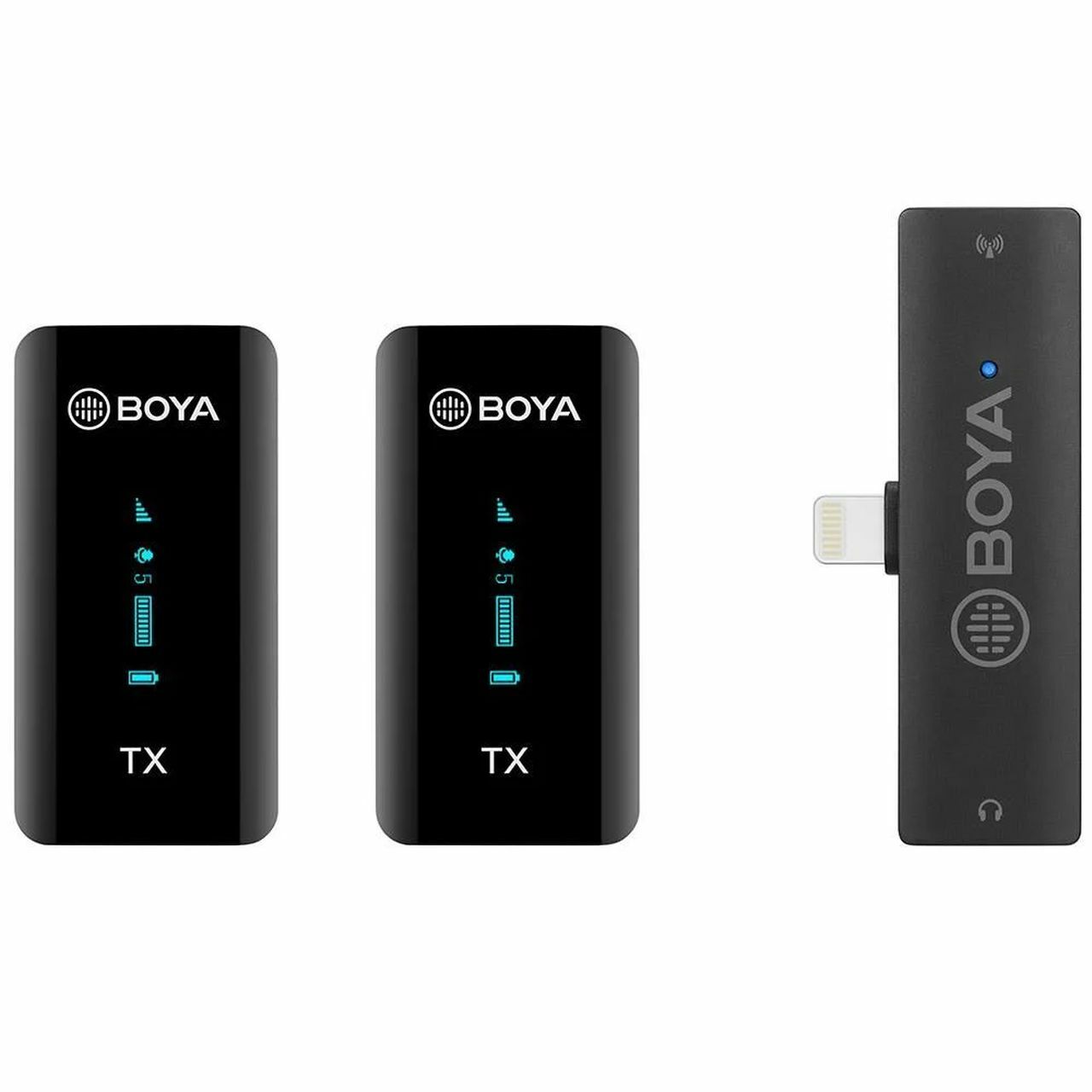 Boya BY-XM6-S4 İkili Kablosuz Yaka Mikrofonu - Lightning