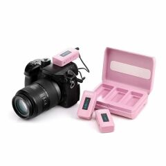 Boya BY-XM6-K2P Kablosuz İkili Yaka Mikrofonu (Pembe)