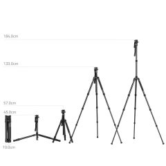 SmallRig 4319 CT190 FreeBlazer Alüminyum Alaşımlı Video Tripod