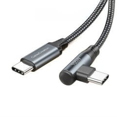 CableCreation CC1284 Type-C to Type-C Kablo 2m, USB 2.0, 100W 5A Hızlı Şarj, 480mbps Data