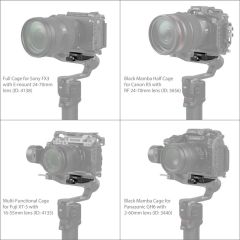 SmallRig 4195 DJI RS 3 Mini  için  Arca-Swiss Montaj Plakası