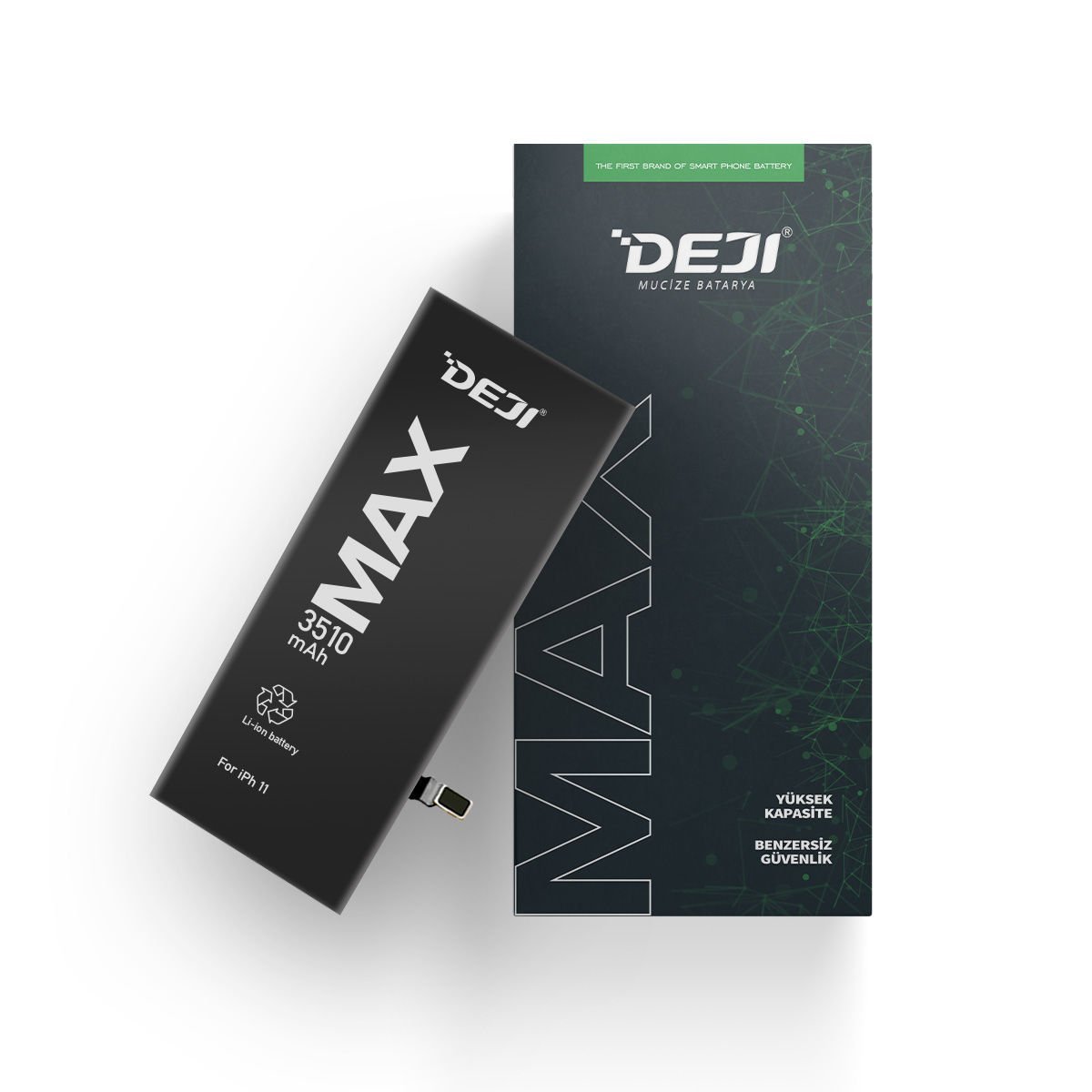 Deji DJ-IPH11 iPhone 11 Yüksek Kapasiteli Batarya 3510mAh