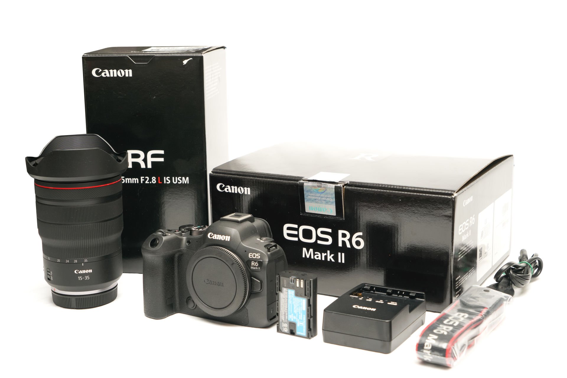 Canon EOS R6 Mark II + RF 15-35mm f2.8L IS USM Fotoğraf Makinesi Sıfırdan Farksız Garantili (İkinci El Ürün)