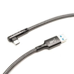 Markofist LEVELS-DC11-5M Type-C to USB-A Kablo 5m, USB 3.1, 5Gbps Data, 60W 3A Şarj (Tether Kablo)