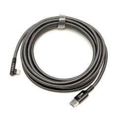 Markofist LEVELS-DC11-5M Type-C to USB-A Kablo 5m, USB 3.1, 5Gbps Data, 60W 3A Şarj (Tether Kablo)