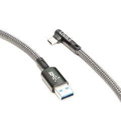 Markofist LEVELS-DC11-5M Type-C to USB-A Kablo 5m, USB 3.1, 5Gbps Data, 60W 3A Şarj (Tether Kablo)