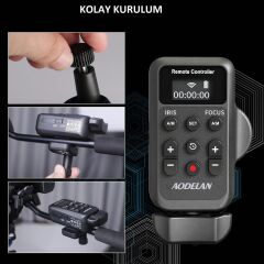 OEM MARKA ZC-3 Kablosuz Uzaktan Kumanda Sony ve Canon Kameralar için