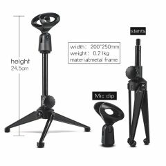KTS KT-MS10 Masaüstü Mikrofon Standı