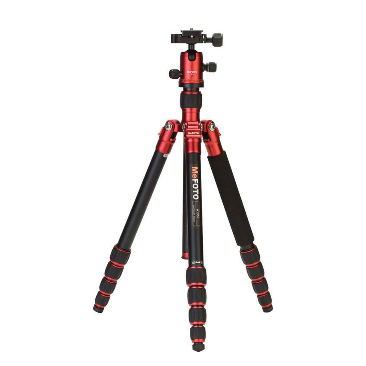Benro MeFOTO A1350Q1R RoadTrip Aluminum Travel Tripod Kit (Red)