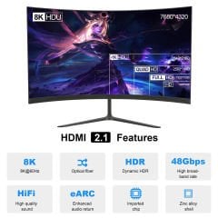 Markofist MF-AVC70-40M 8K AOC Optik Hdmi Kablo 40m, HDMI 2.1, 8K 60Hz, 48Gbps