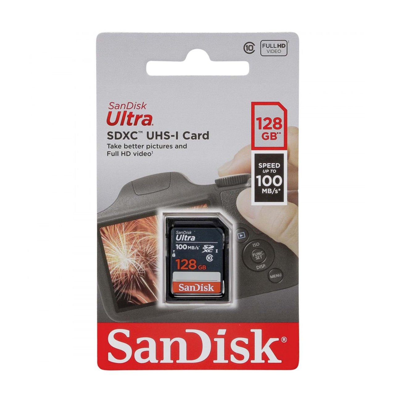Sandisk Ultra 128GB 100mb/s SDXC Hafıza Kartı