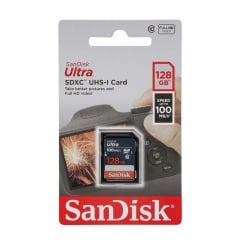 Sandisk Ultra 128GB 100mb/s SDXC Hafıza Kartı