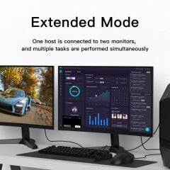 Markofist DisplayPort to Hdmi Kablo 2m, 4K 30Hz (LEVELS-AVC40-2M)