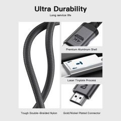 Markofist DisplayPort to Hdmi Kablo 2m, 4K 30Hz (LEVELS-AVC40-2M)
