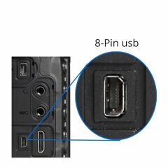 Markofist MF-DK35 8-Pin (UC-E6) USB Data Kablosu 5m (Tether Cable)