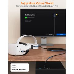 CableCreation CC1211 USB 3.2 Type-c Kablo 5m (Oculus Quest Link Kablo, Tether Cable)