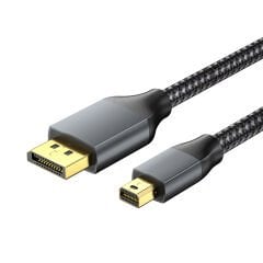 Markofist Mini DisplayPort to DisplayPort Kablo 2m, 8K 60Hz, DisplayPort 2.1, 40Gbps (LEVELS-AVC50-2M)