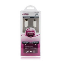Prolink PMM372-0200 6-pin to 4-pin (DV) FireWire (IEEE 1394) Kablo 2m