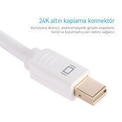 Prolink PMM394N-0200 Mini DisplayPort to Mini DisplayPort Kablo 2m