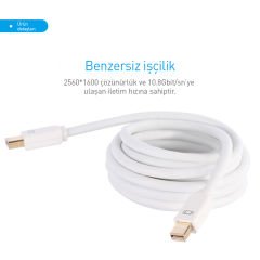 Prolink PMM394N-0200 Mini DisplayPort to Mini DisplayPort Kablo 2m