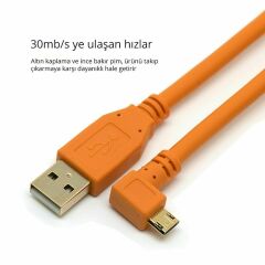 Markofist MF-DK40 Canon Micro USB Kablo 5m (Tether Cable)