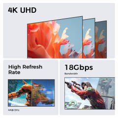 Markofist Displayport to Hdmi Çevirici Kablo 20cm, 4K 30Hz (LEVELS-CNV13)