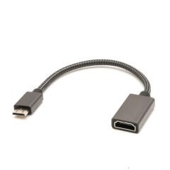 Markofist Mini Hdmi to Hdmi Çevirici Kablo 20cm, HDMI 2.0, 4K 60Hz (LEVELS-CNV12)