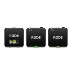 Rode Wireless GO (Gen 3) 2 Kişilik Kablosuz Yaka Mikrofonu, 32-Bit Ses Kayıt Cihazı - Distribütör Garantili
