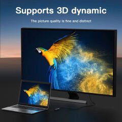 Markofist Type-C to HDMI Çevirici Kablo 20cm, 4K 60Hz, HDMI 2.0 (LEVELS-CNV16)