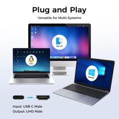 Markofist Type-C to HDMI Kablo 1.8m, 8K 60Hz, HDMI 2.1 (LEVELS-CH8-1.8M)
