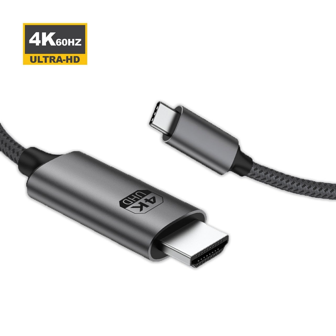 Markofist Type-C to HDMI Kablo 2m, 4K 60Hz, HDMI 2.0 (LEVELS-CH4-2M)