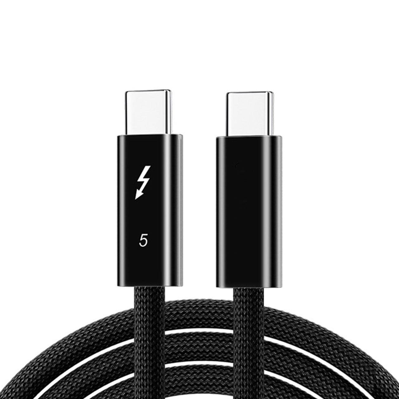 Markofist Thunderbolt 5 Kablo 1m, 16K 30Hz Görünütü, 120Gbps Data, 240W Hızlı Şarj (LEVELS-TB5-1M)