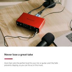 Focusrite Scarlett 2i2 Gen 4 Ses Kartı