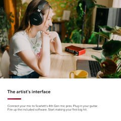 Focusrite Scarlett 2i2 Gen 4 Ses Kartı