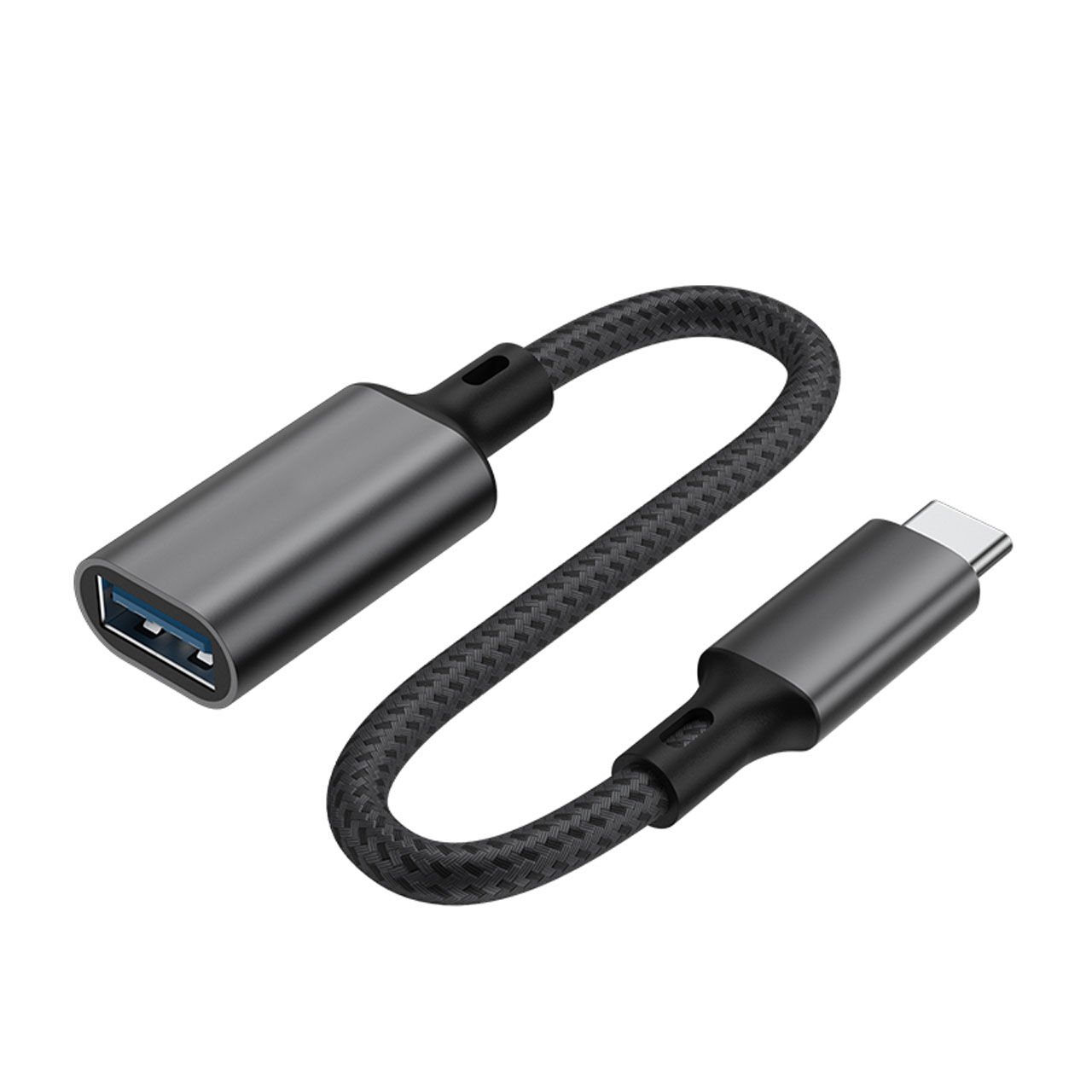 Markofist Type-C OTG Çevirici Kablo 20cm, USB 3.0, 5Gbps (LEVELS-CNV15)