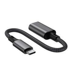 Markofist Type-C OTG Çevirici Kablo 20cm, USB 3.0, 5Gbps (LEVELS-CNV15)