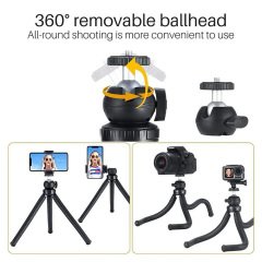 Ulanzi MT-07 Top Kafa Esnek Masaüstü Tripod