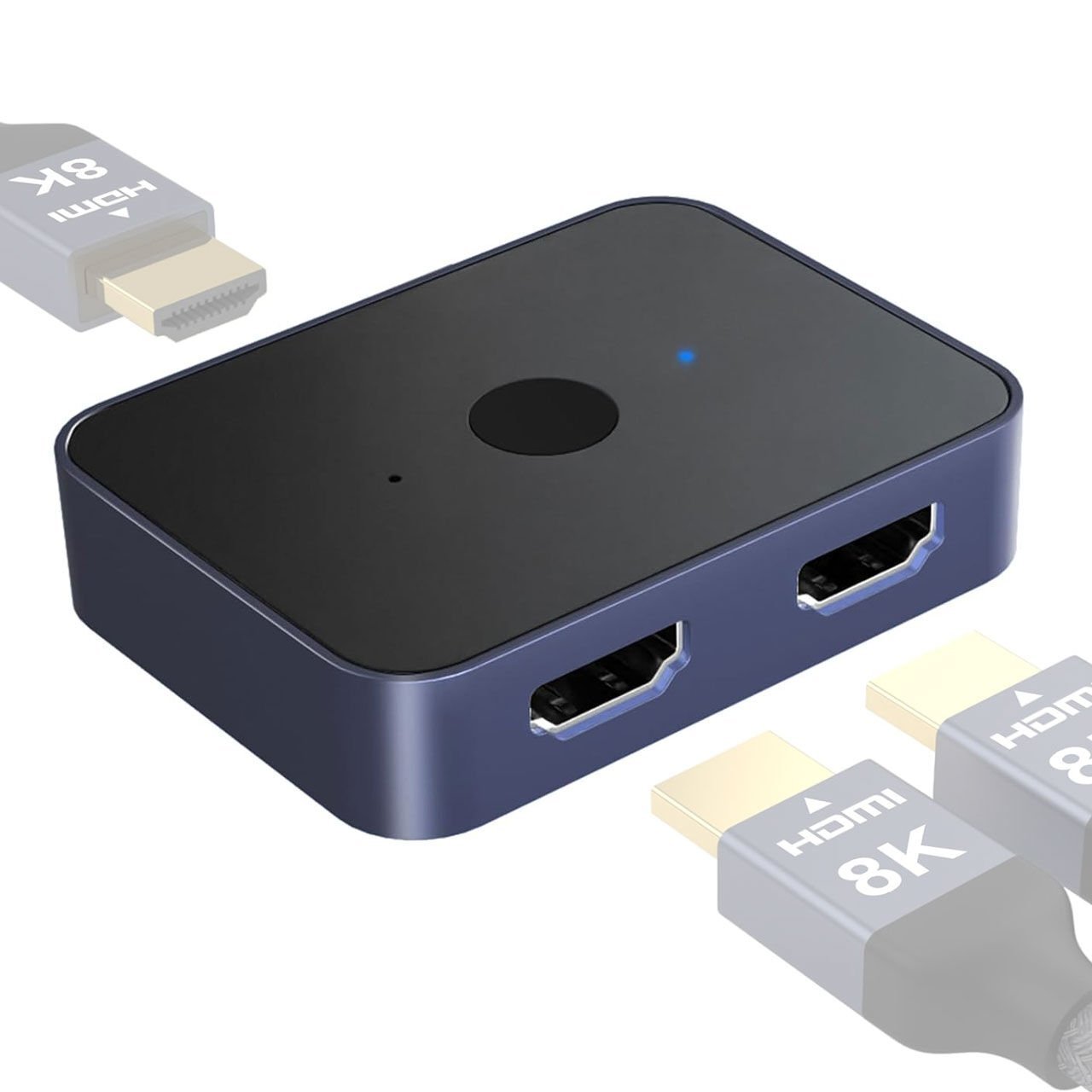 Markofist MF-SWC20 2 Port 8K HDMI Switch (Çift Yönlü)