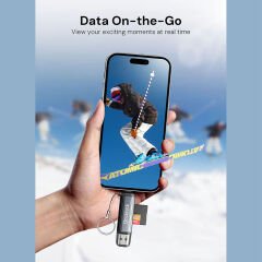 Dockteck DR0002 Type-C & USB-A Çoklu Hızlı SD TF Kart Okuyucu 5gbps