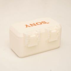 Markofist MF-HKK10 Sony NP-FZ100 Batarya ve Hafıza Kartı Saklama Kutusu (Beyaz)