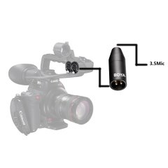 Boya 35C-XLR 3.5mm Stereo to XLR Dönüştürücü