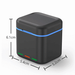 Hongdak Gopro Hero 9 10 11 12 Black Üçlü Batarya Pil Şarj Cihazı