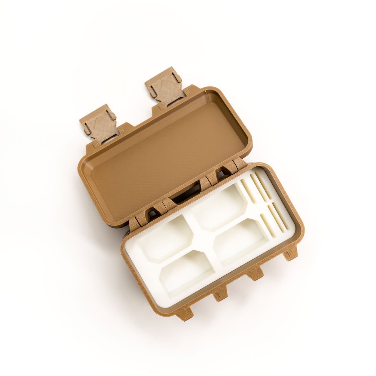 Markofist MF-HKK10 Sony NP-FZ100 Batarya ve Hafıza Kartı Saklama Kutusu (Kahverengi)