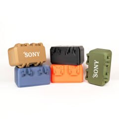 Markofist MF-HKK10 Sony NP-FZ100 Batarya ve Hafıza Kartı Saklama Kutusu (Mor)