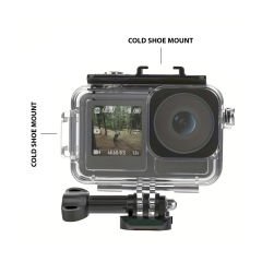 Markofist MF-DJA04 Dji Osmo Action 5 Pro Uyumlu Housing Su Altı Kılıf