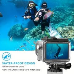 Markofist MF-DJA04 Dji Osmo Action 5 Pro Uyumlu Housing Su Altı Kılıf