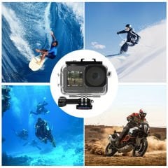 Markofist MF-DJA04 Dji Osmo Action 5 Pro Uyumlu Housing Su Altı Kılıf